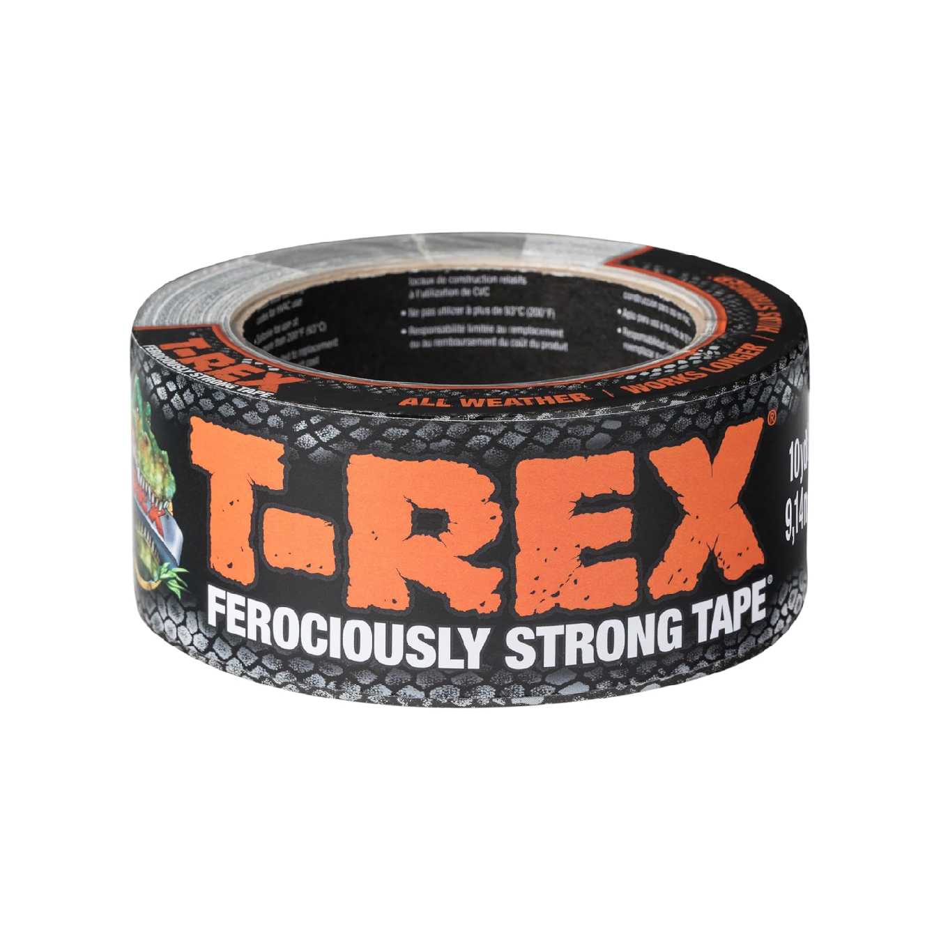 T-REX Textile Tape Extremely Strong (48mm x 9.1m, Grey)