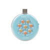 Nanlite cookie USB-C Mini LED Light (Cyan Blue , Round)