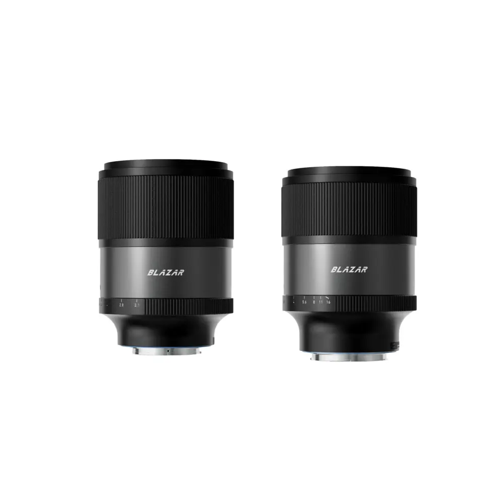 Alternative view of BLAZAR Talon 35mm & 50mm T2.1 Full Frame 1.5X AF Anamorphic Lens Bundle (E-mount)