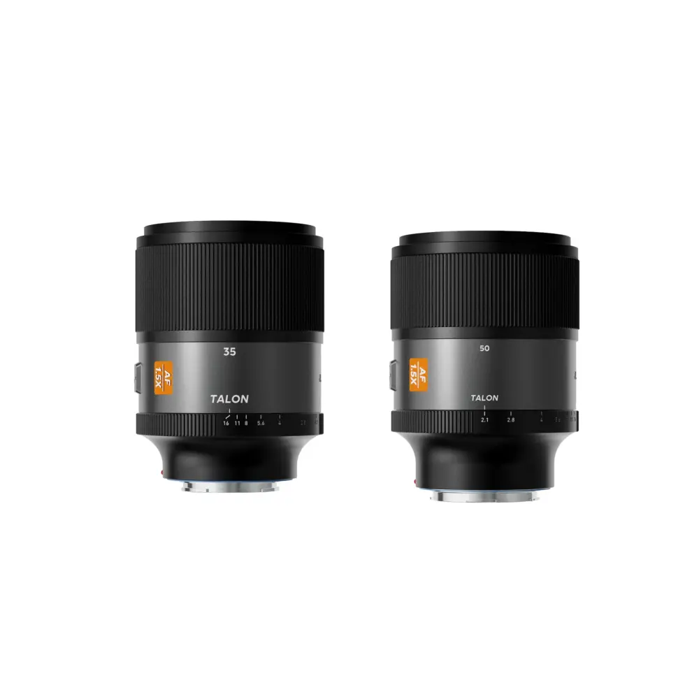 BLAZAR Talon 35mm & 50mm T2.1 Full Frame 1.5X AF Anamorphic Lens Bundle (E-mount)