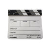 Clapperboard Cut Action Scene Clapper Board Slate – black and white