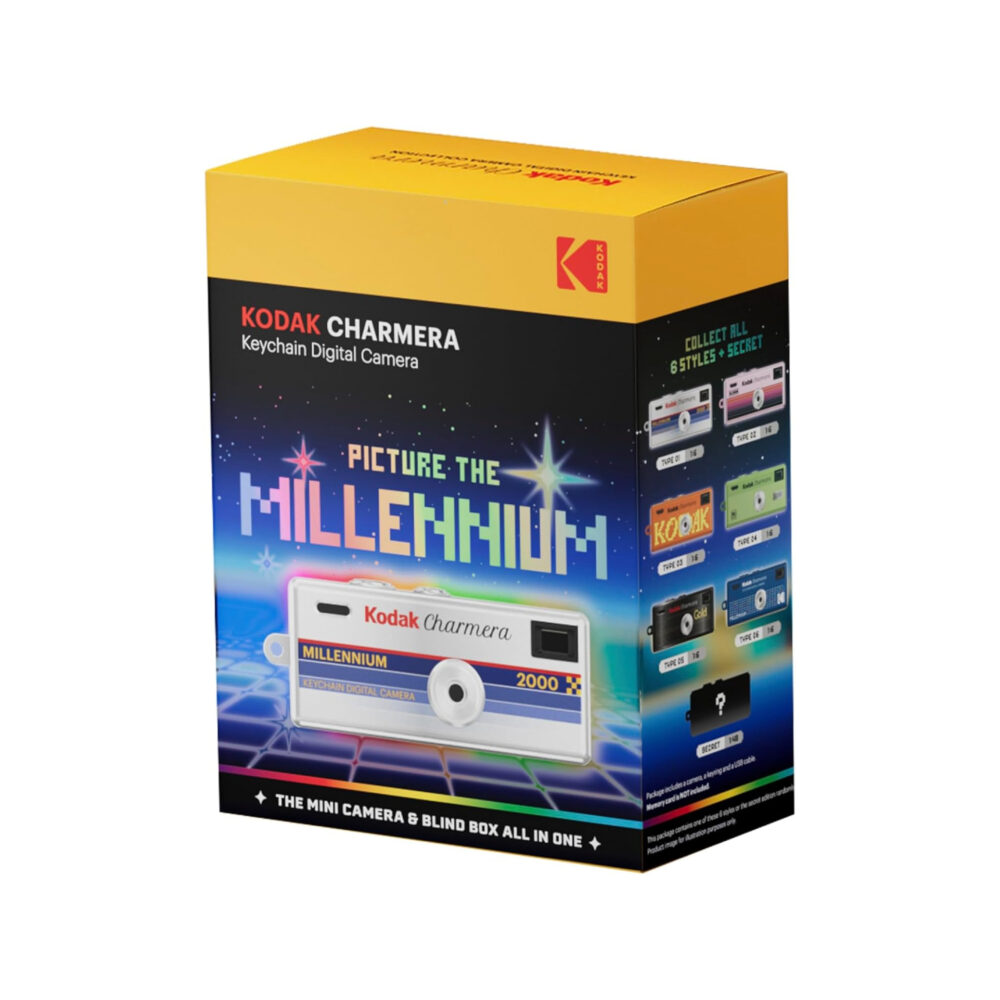 Kodak Charmera Millenium Edition Key Chain Digital Camera (Blind Box)