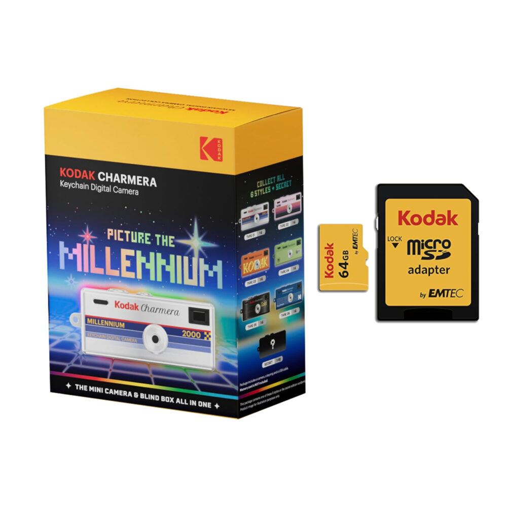 Kodak Charmera Millenium Edition with Kodak MicroSD 64GB (Blind Box)