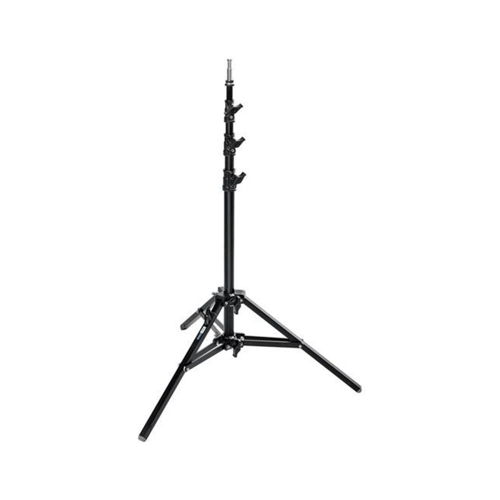 Avenger Baby Alu Stand 25 with Leveling Leg, Black, 8.2'