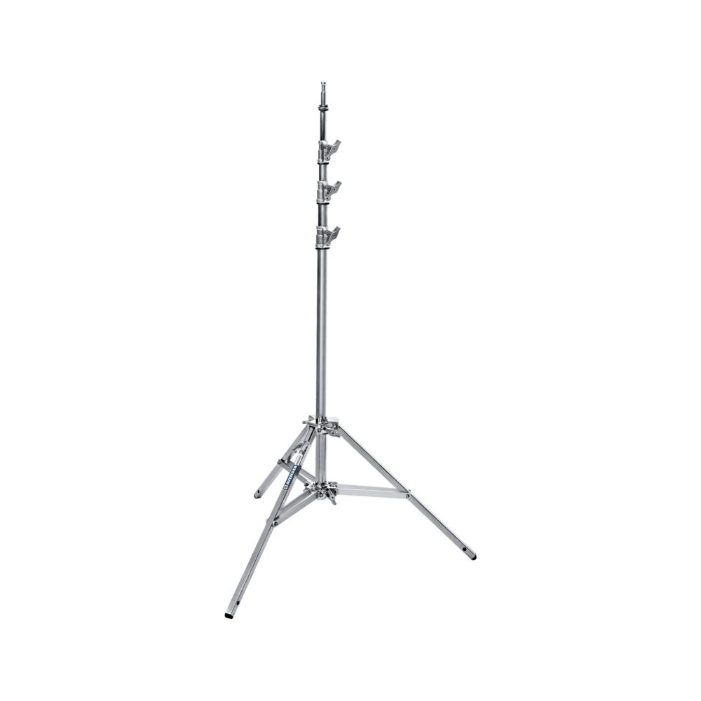 Avenger Baby Steel Stand 35 with Leveling Leg (Chrome-plated, 11.5')