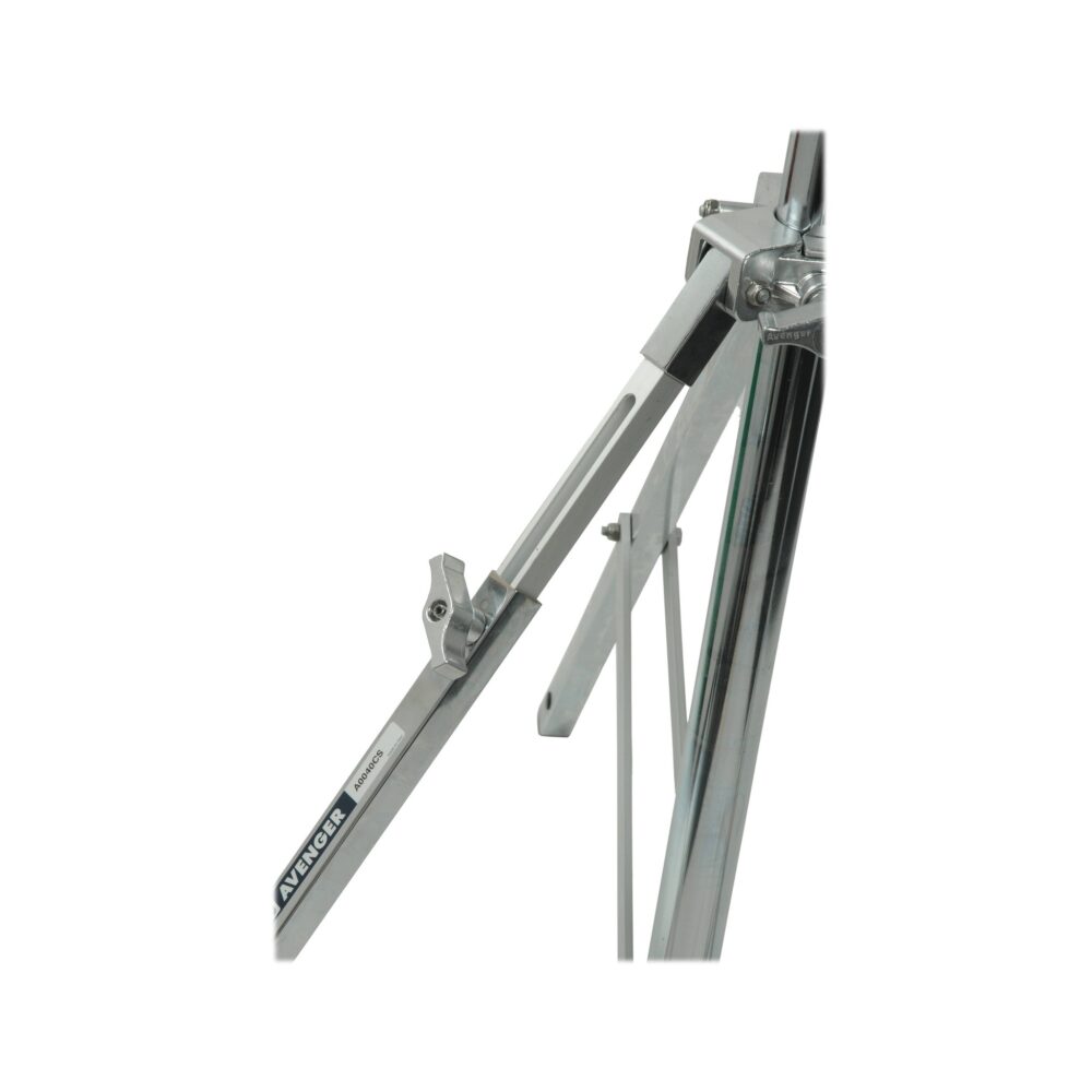 Avenger Baby Steel Stand 40 with Leveling Leg (Chrome-Plated, 13')