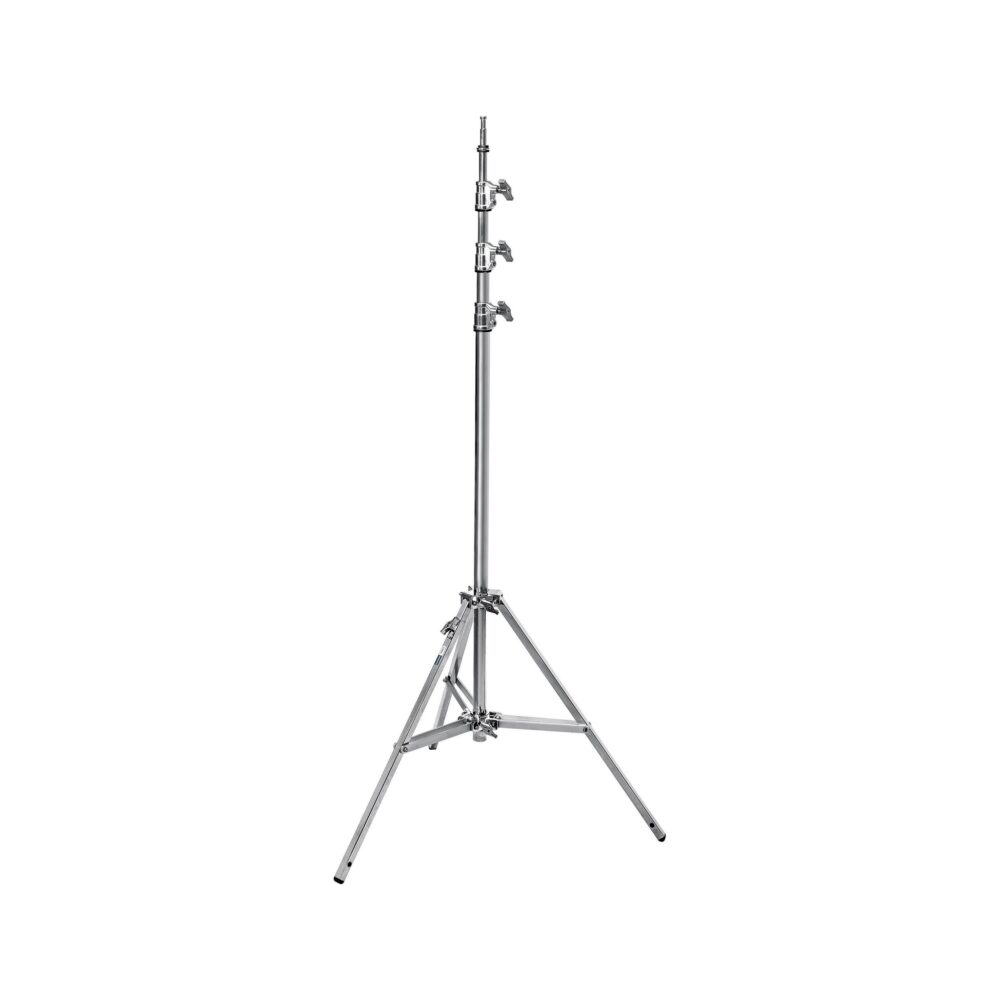 Avenger Baby Steel Stand 45 with Leveling Leg (Chrome-plated, 14.7')