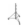 Avenger Strato Safe 43 Stand with Braked Wheels, Chrome-plated, 14'