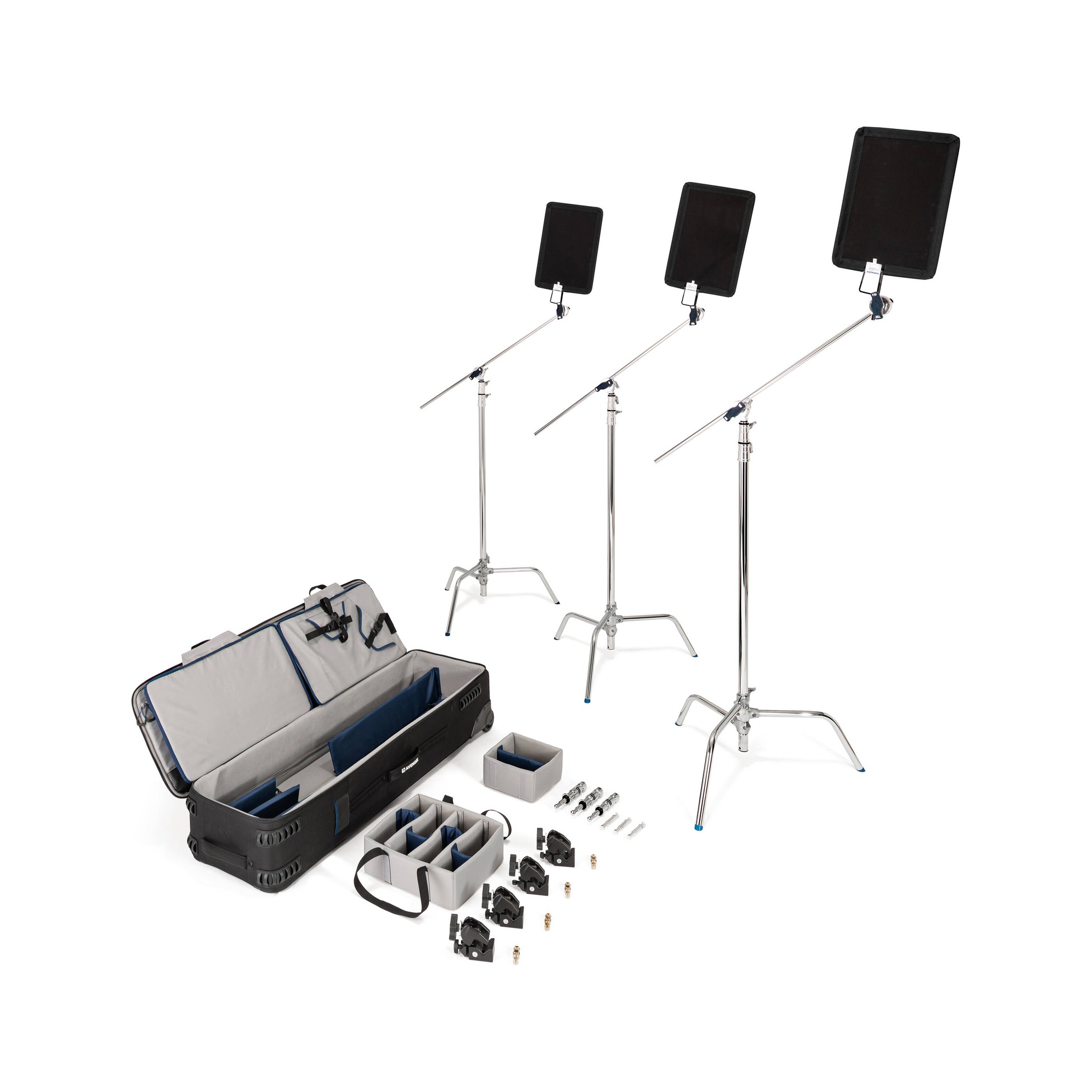 Avenger Triple C-Stand Roller Case