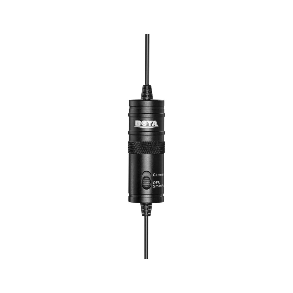 BOYA BY-M1 Omnidirectional Lavalier Microphone (Black)