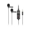 BOYA BY-M1DM Dual Omnidirectional Lavalier Microphone