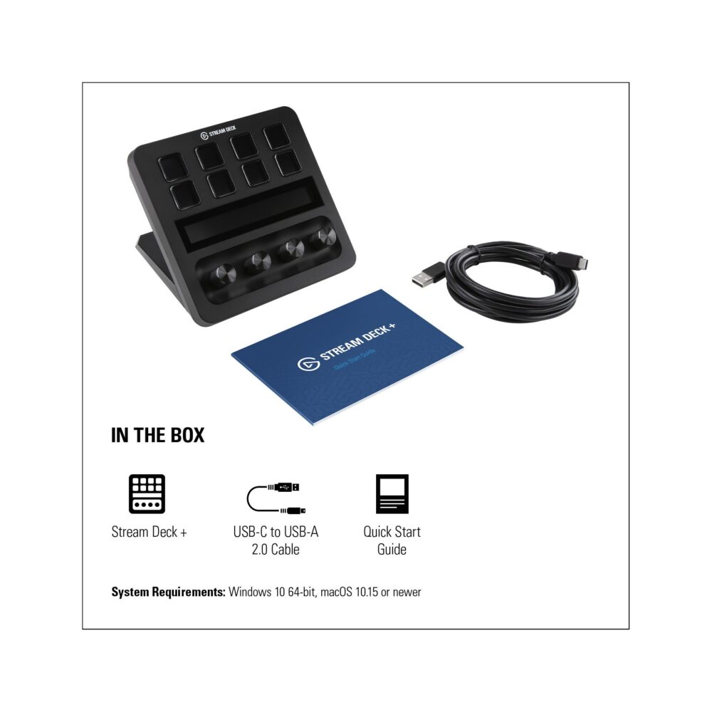 Elgato Stream Deck + (Black)