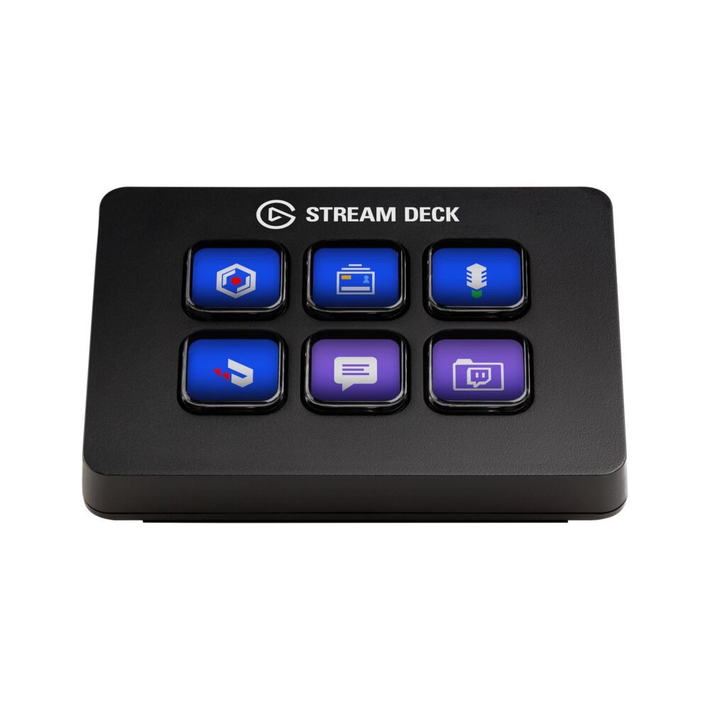 Elgato Stream Deck Mini – 6 Fully Customizable LCD Keys