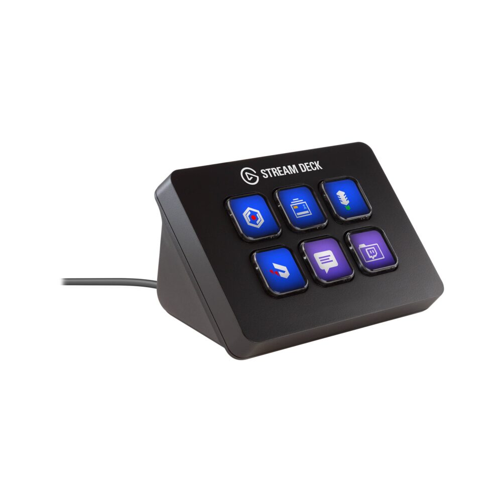 Elgato Stream Deck Mini – 6 Fully Customizable LCD Keys
