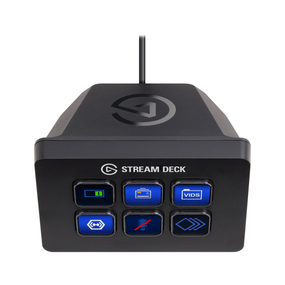 Elgato Stream Deck Mini – 6 Fully Customizable LCD Keys