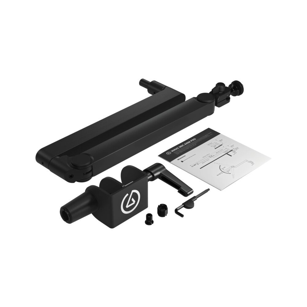 Elgato Wave Mic Arm Pro LP (Black)