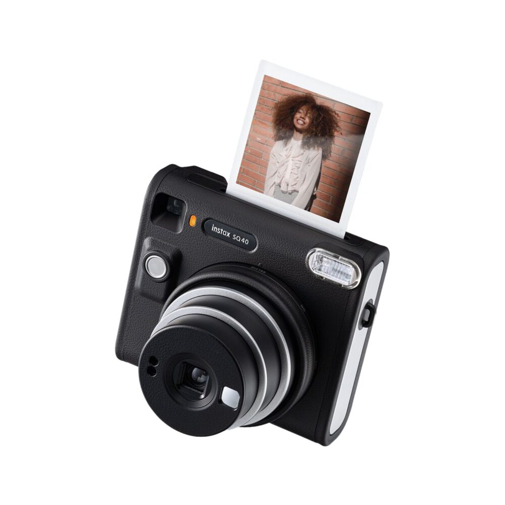 FUJIFILM INSTAX SQUARE SQ40 Instant Film Camera (Black)