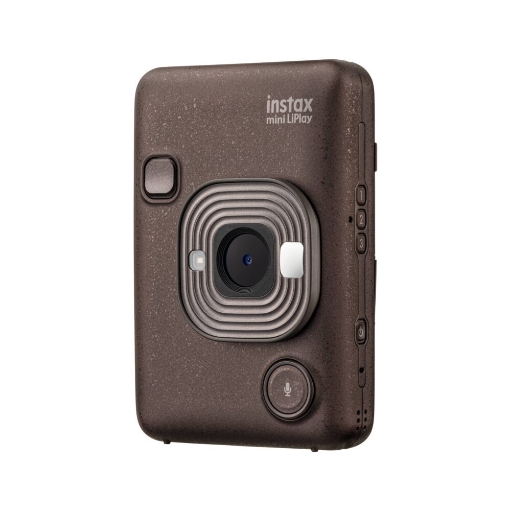 FUJIFILM instax mini LiPlay Hybrid Instant Camera (Deep Bronze)