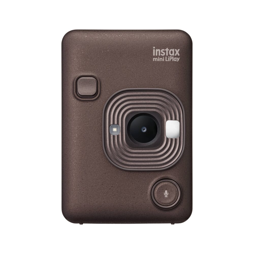 FUJIFILM instax mini LiPlay Hybrid Instant Camera (Deep Bronze)