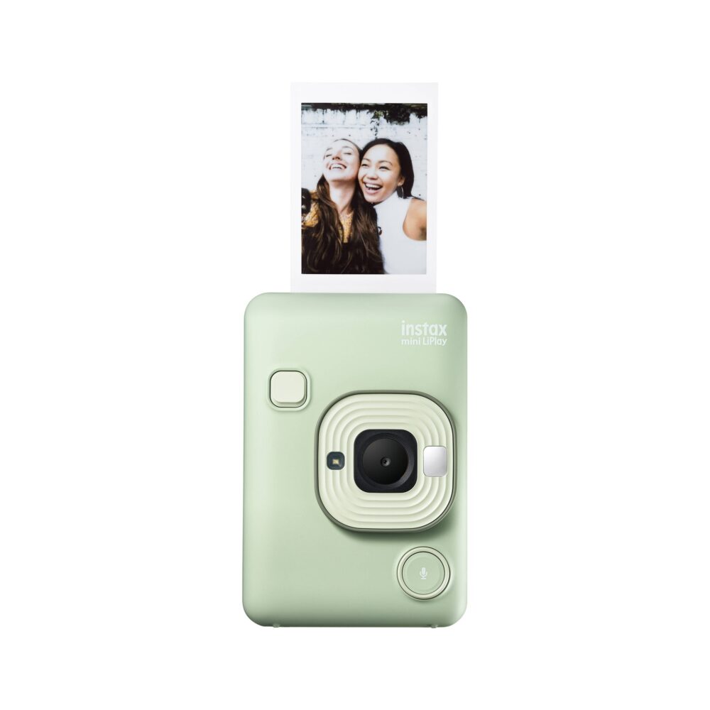 Fuji Instax Mini LiPlay Hybrid Instant Camera - Matcha Green