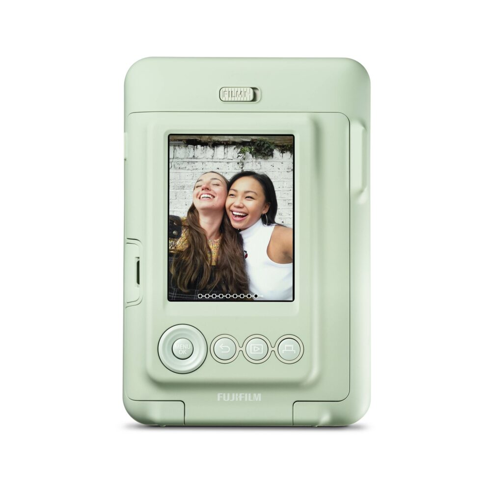 Fuji Instax Mini LiPlay Hybrid Instant Camera - Matcha Green