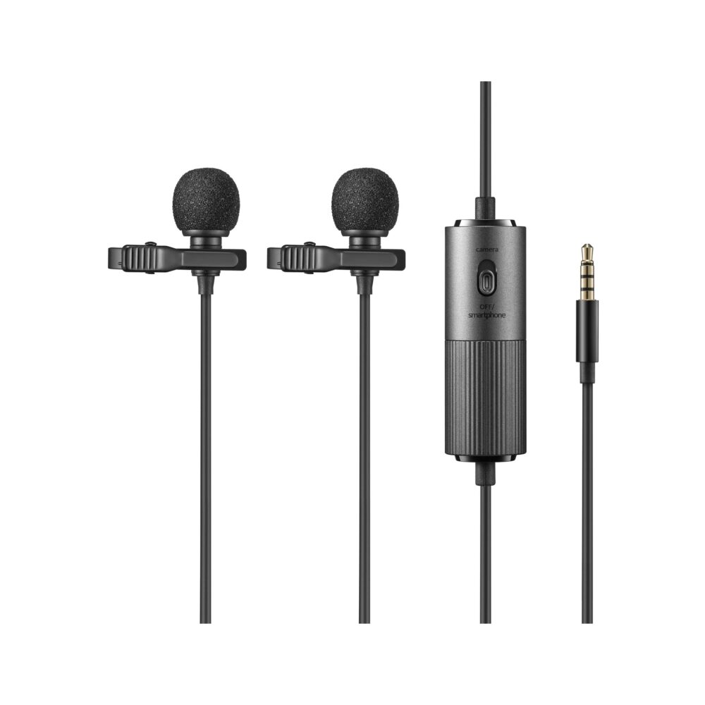 Godox Omnidirectional Dual Lavalier Microphone LMD-40C