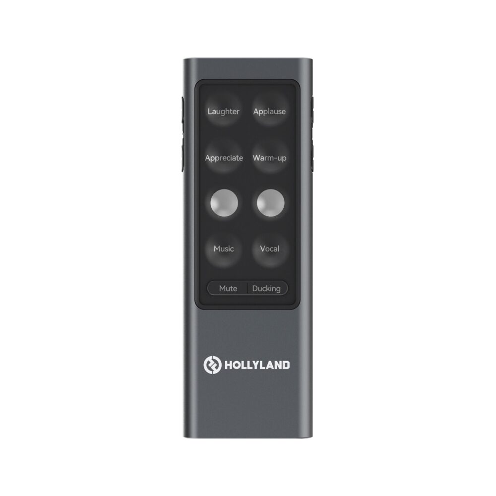 Hollyland MELO P1 Combo Wireless Handheld Microphone System (Space Gray)