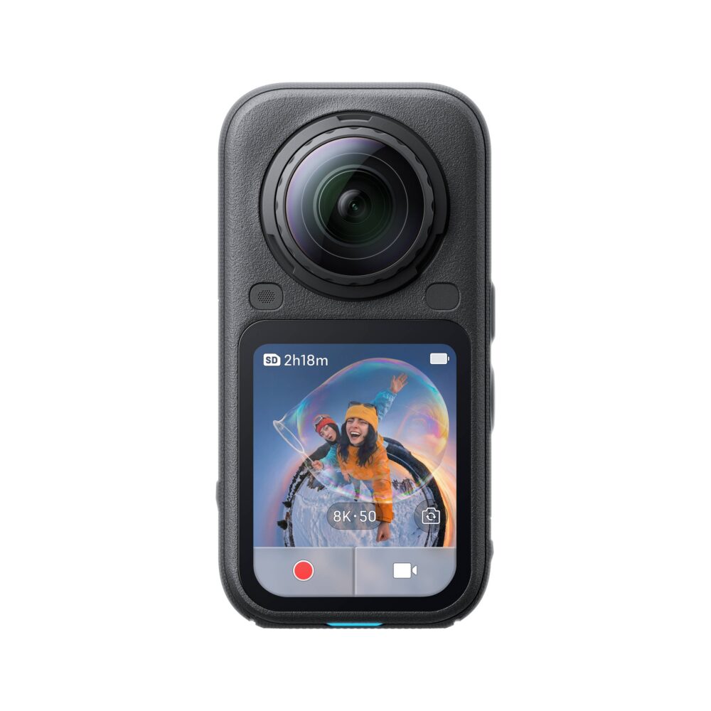 Insta360 X6 360° 8K Camera Standard Bundle – Midnight Black