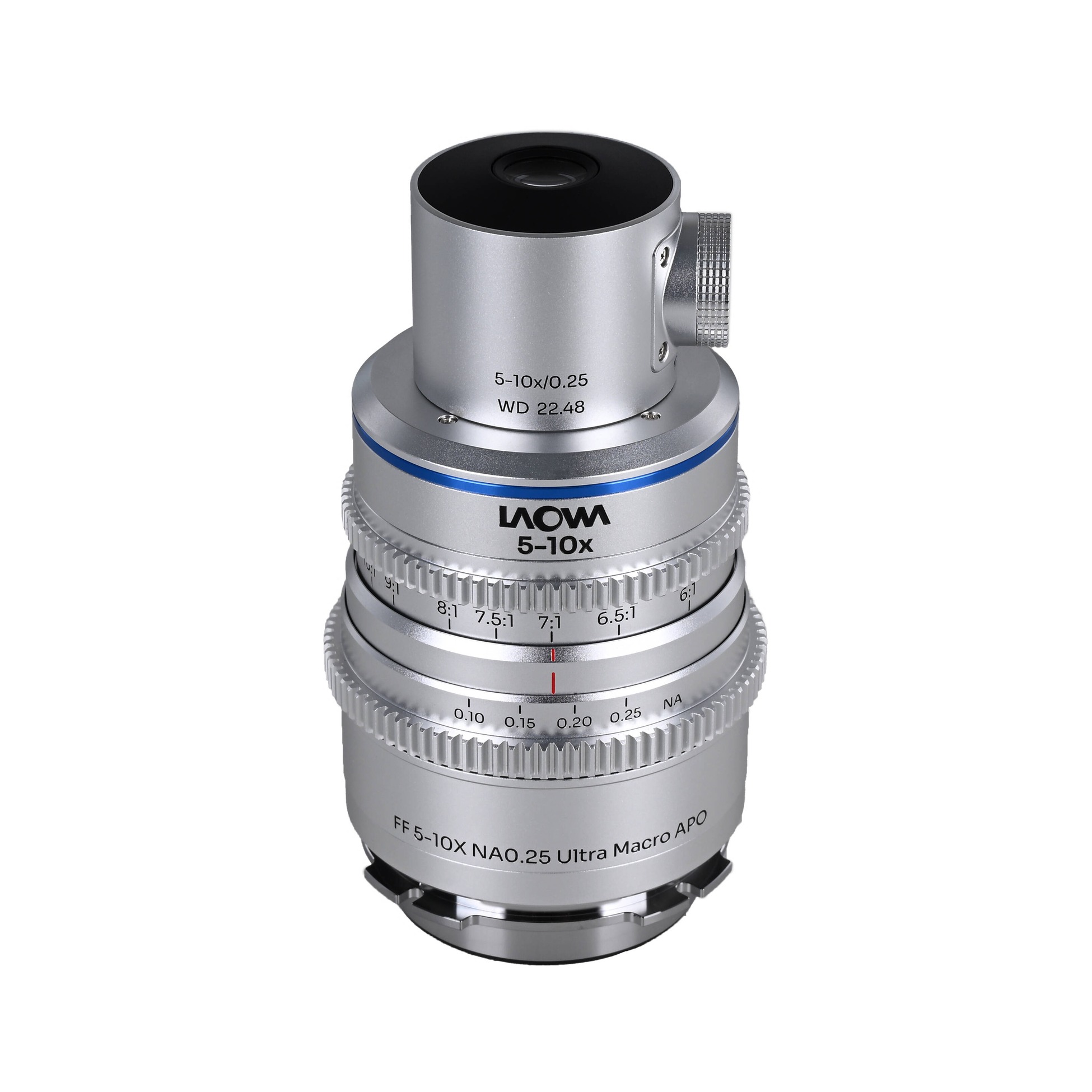 Laowa Aksen 17.5mm f/1.7 5-10X Ultra Macro APO Cine Lens with Coaxial Light Adapter (ARRI PL)