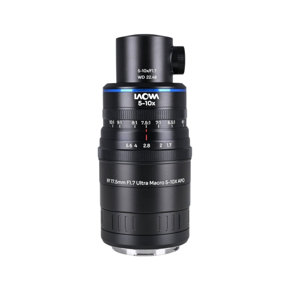 Laowa Aksen 17.5mm f/1.7 5-10X Ultra Macro APO (Coax Illum) - L Mount