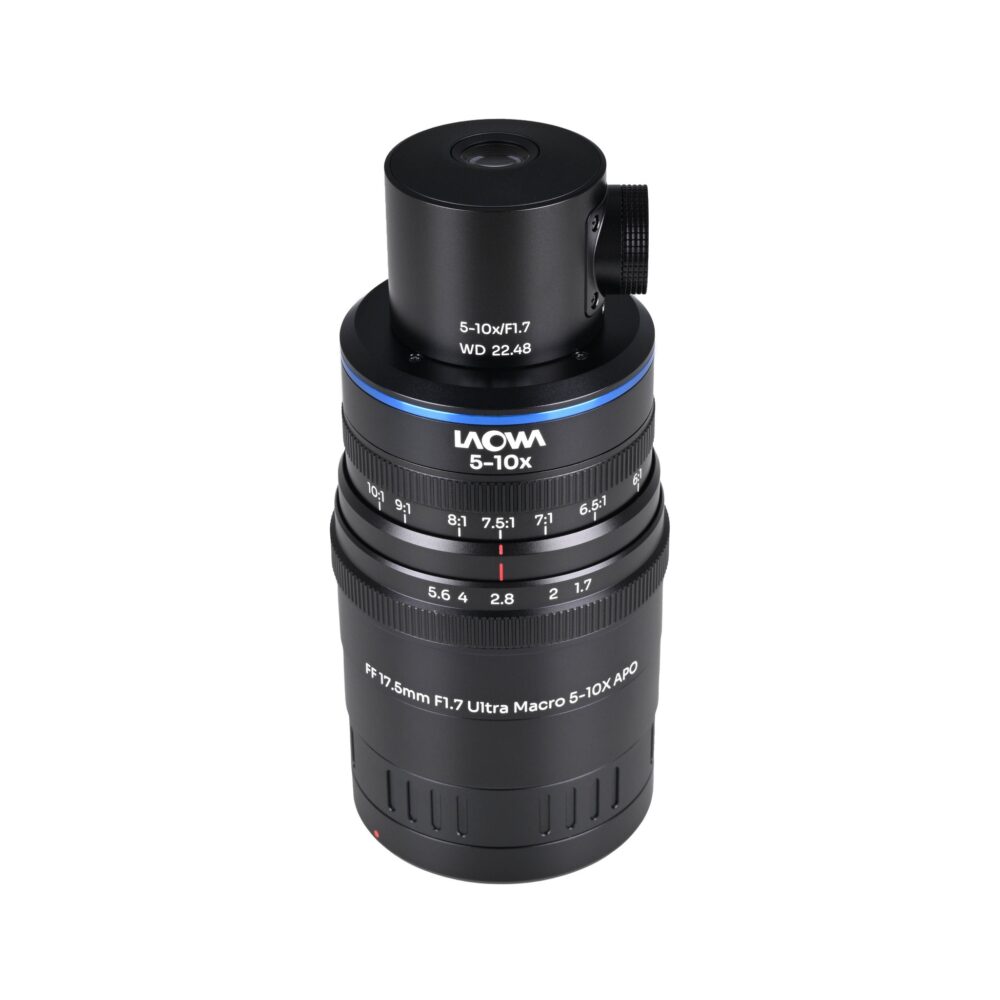 Laowa Aksen 17.5mm f/1.7 5-10X Ultra Macro APO (Coax Illum) - RF