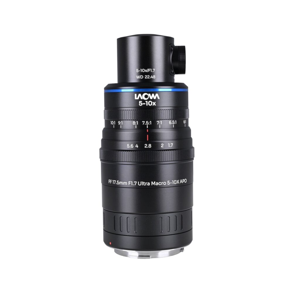 Laowa Aksen 17.5mm f/1.7 5-10X Ultra Macro APO (Coax Illum) - RF