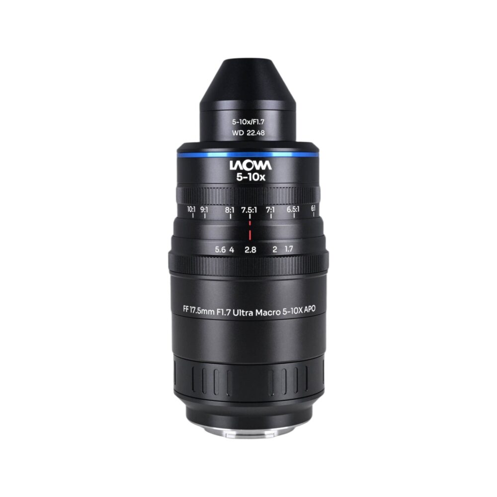 Laowa Aksen 17.5mm f/1.7 5-10X Ultra Macro APO Lens - Fujifilm X (VEAKSEN17517FX)