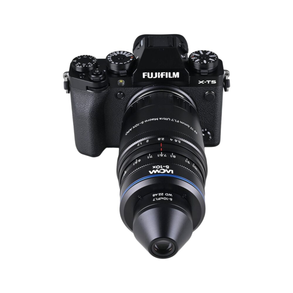 Laowa Aksen 17.5mm f/1.7 5-10X Ultra Macro APO Lens - Fujifilm X (VEAKSEN17517FX)