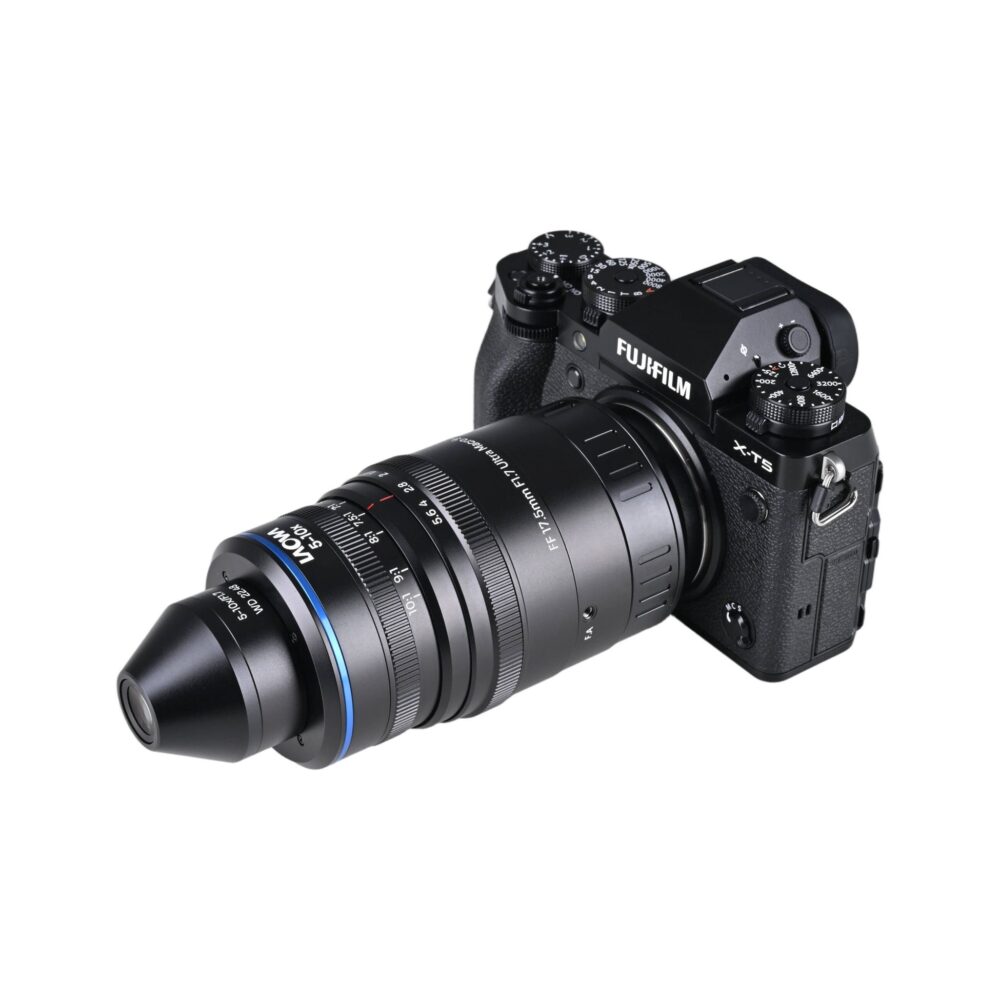 Laowa Aksen 17.5mm f/1.7 5-10X Ultra Macro APO Lens - Fujifilm X (VEAKSEN17517FX)