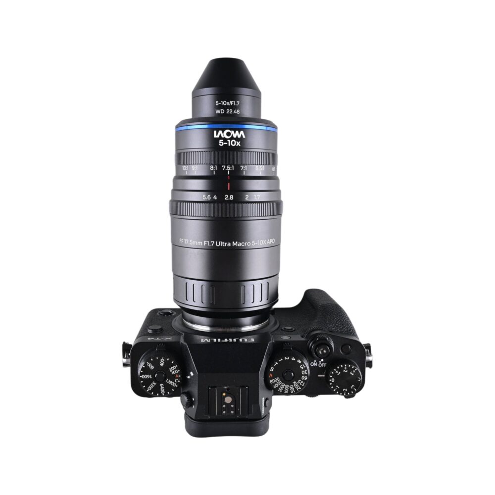 Laowa Aksen 17.5mm f/1.7 5-10X Ultra Macro APO Lens - Fujifilm X (VEAKSEN17517FX)