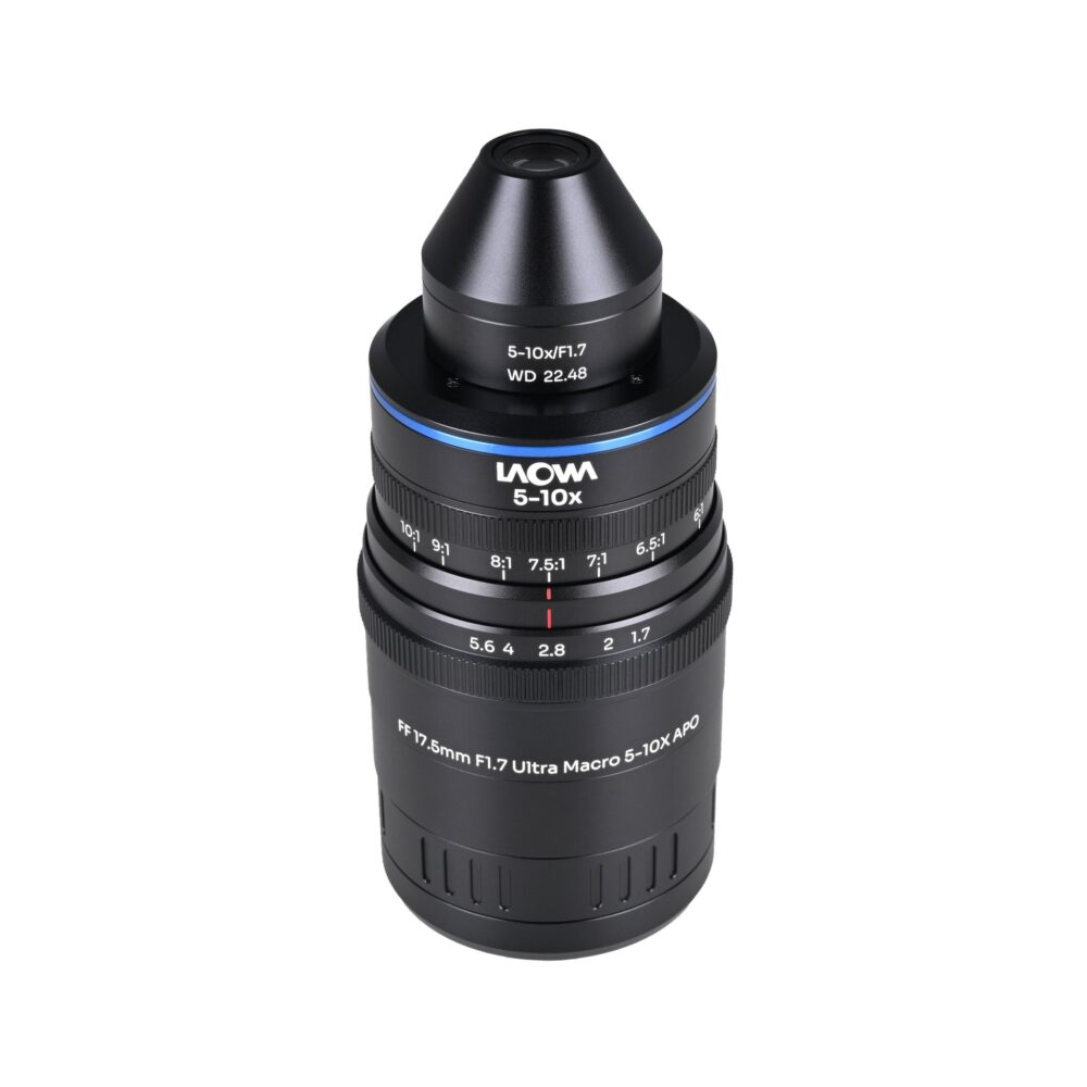 Laowa Aksen 17.5mm f/1.7 5-10X Ultra Macro APO Lens - L Mount (VEAKSEN17517L)