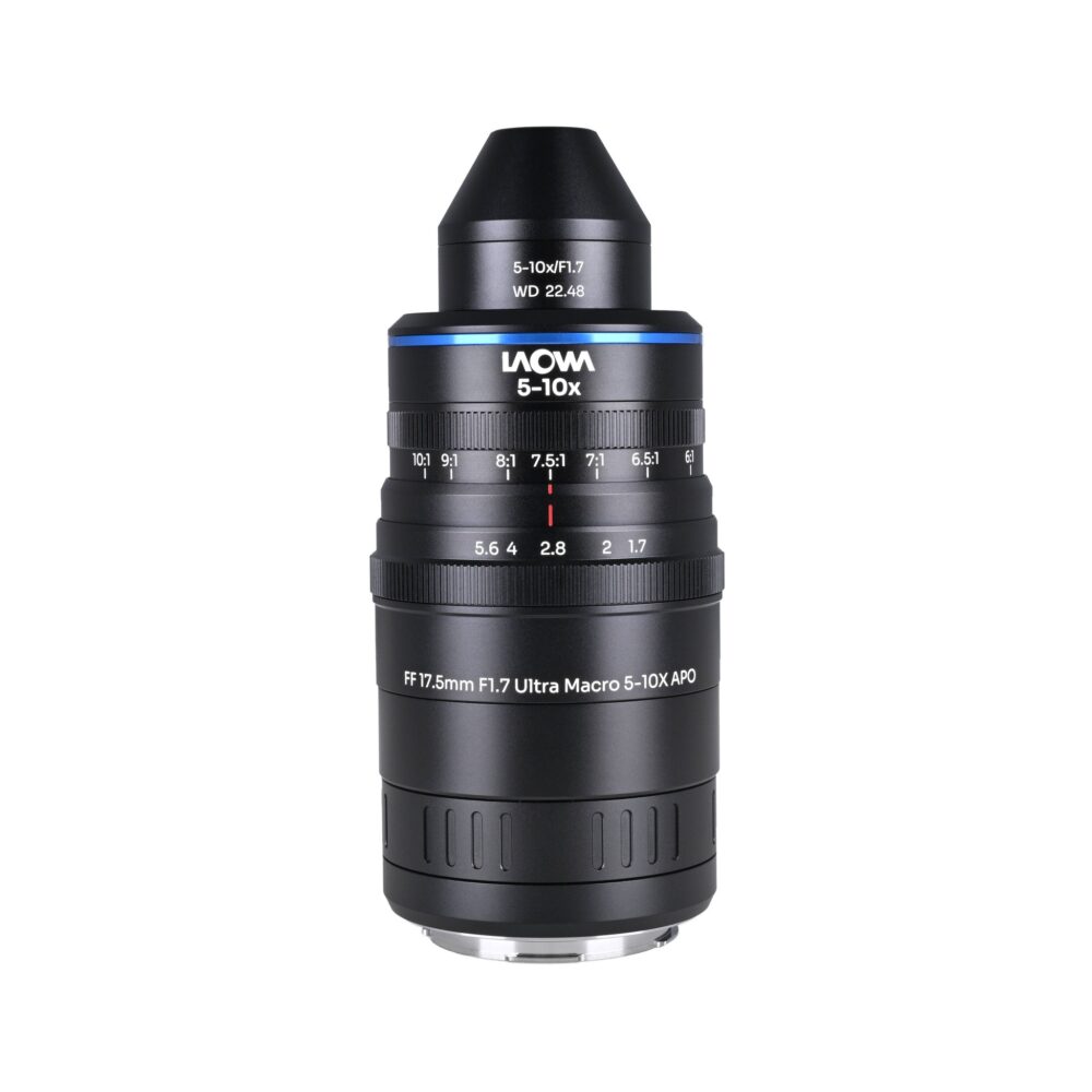 Laowa Aksen 17.5mm f/1.7 5-10X Ultra Macro APO Lens - L Mount (VEAKSEN17517L)