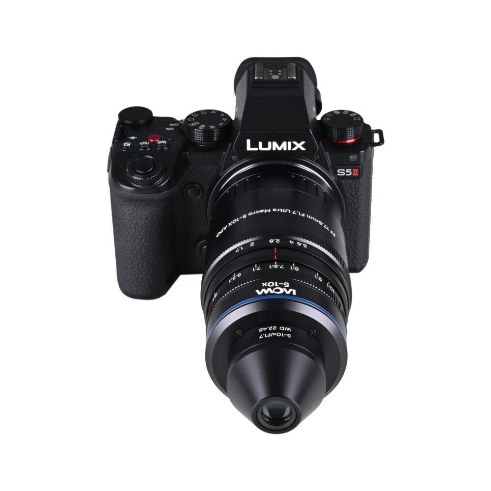 Laowa Aksen 17.5mm f/1.7 5-10X Ultra Macro APO Lens - L Mount (VEAKSEN17517L)