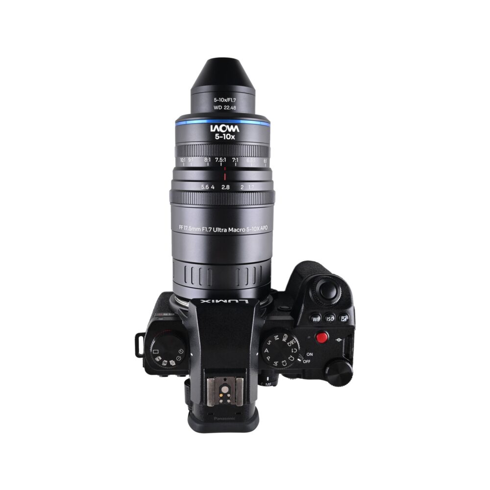 Laowa Aksen 17.5mm f/1.7 5-10X Ultra Macro APO Lens - L Mount (VEAKSEN17517L)