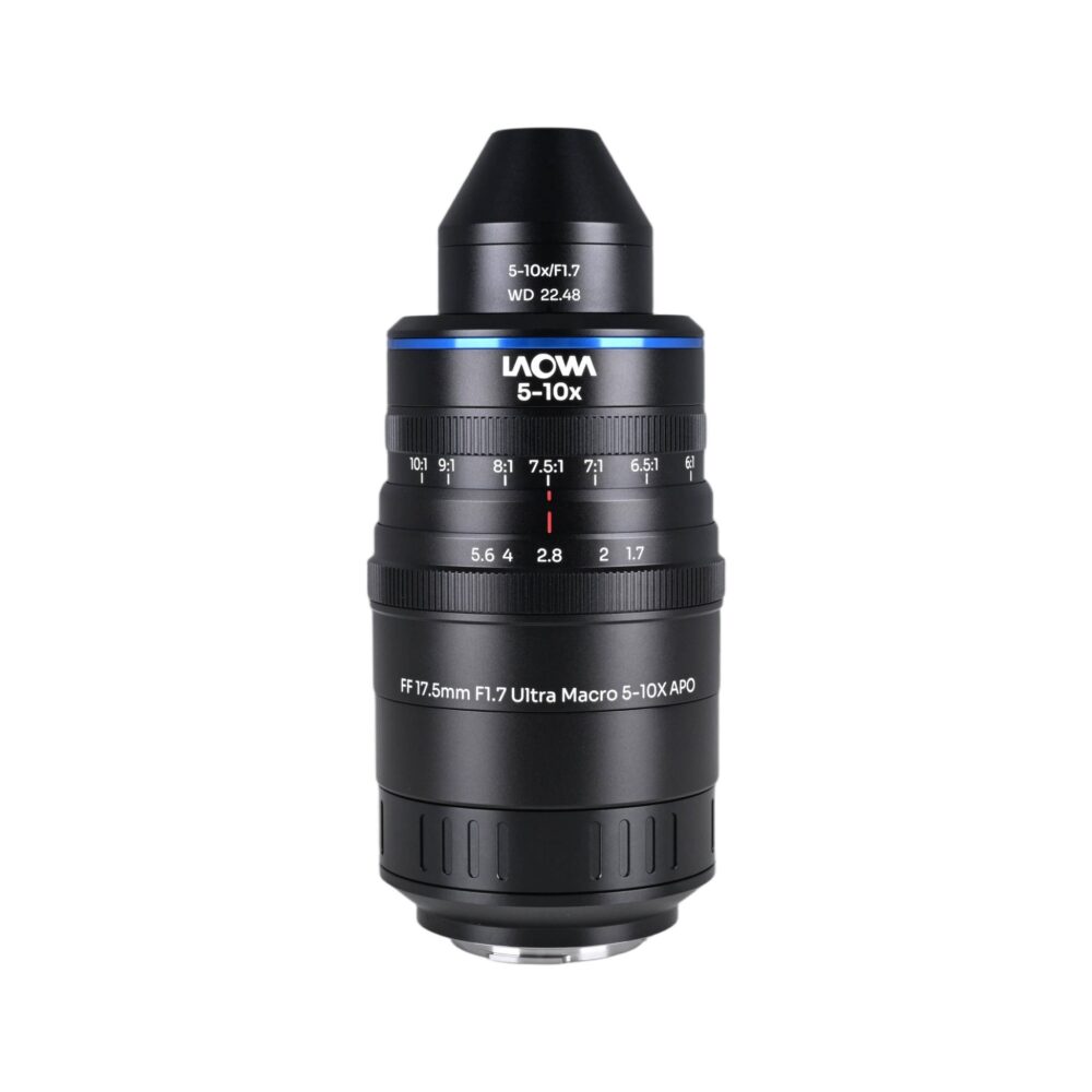 Laowa Aksen 17.5mm f/1.7 5-10X Ultra Macro APO Lens - Micro Four Thirds (VEAKSEN17517MFT)