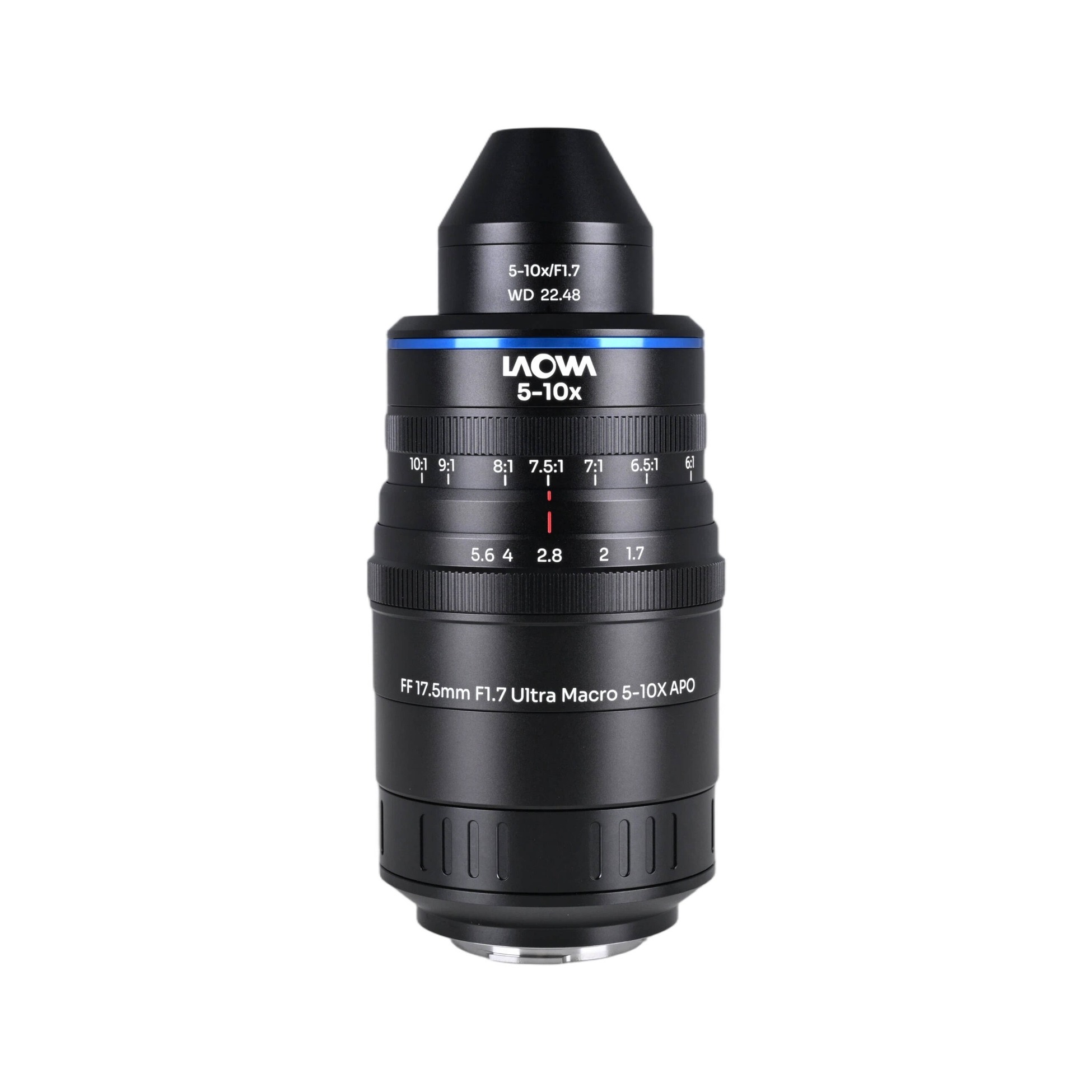 Laowa Aksen 17.5mm f/1.7 5-10X Ultra Macro APO Lens - Micro Four Thirds (VEAKSEN17517MFT)