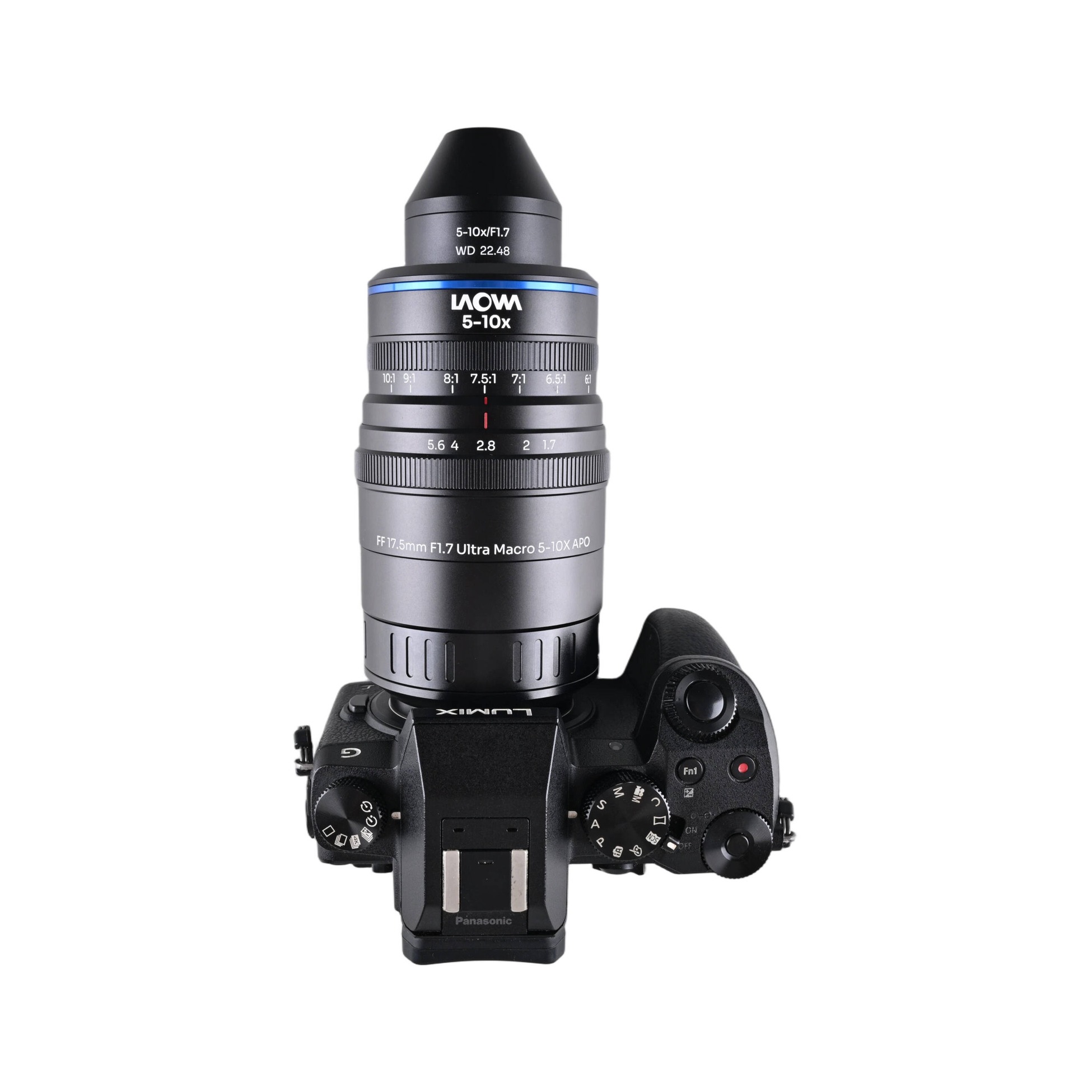 Laowa Aksen 17.5mm f/1.7 5-10X Ultra Macro APO Lens - Micro Four Thirds (VEAKSEN17517MFT)