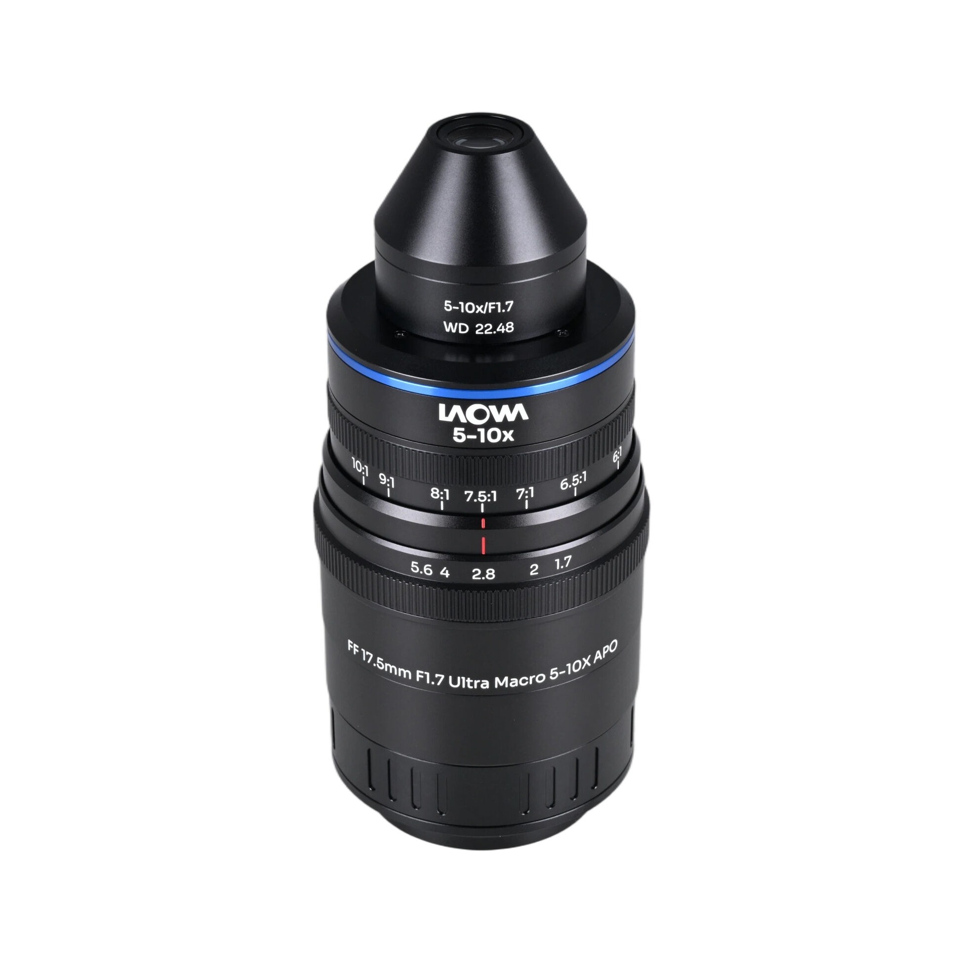 Laowa Aksen 17.5mm f/1.7 5-10X Ultra Macro APO Lens - Micro Four Thirds (VEAKSEN17517MFT)