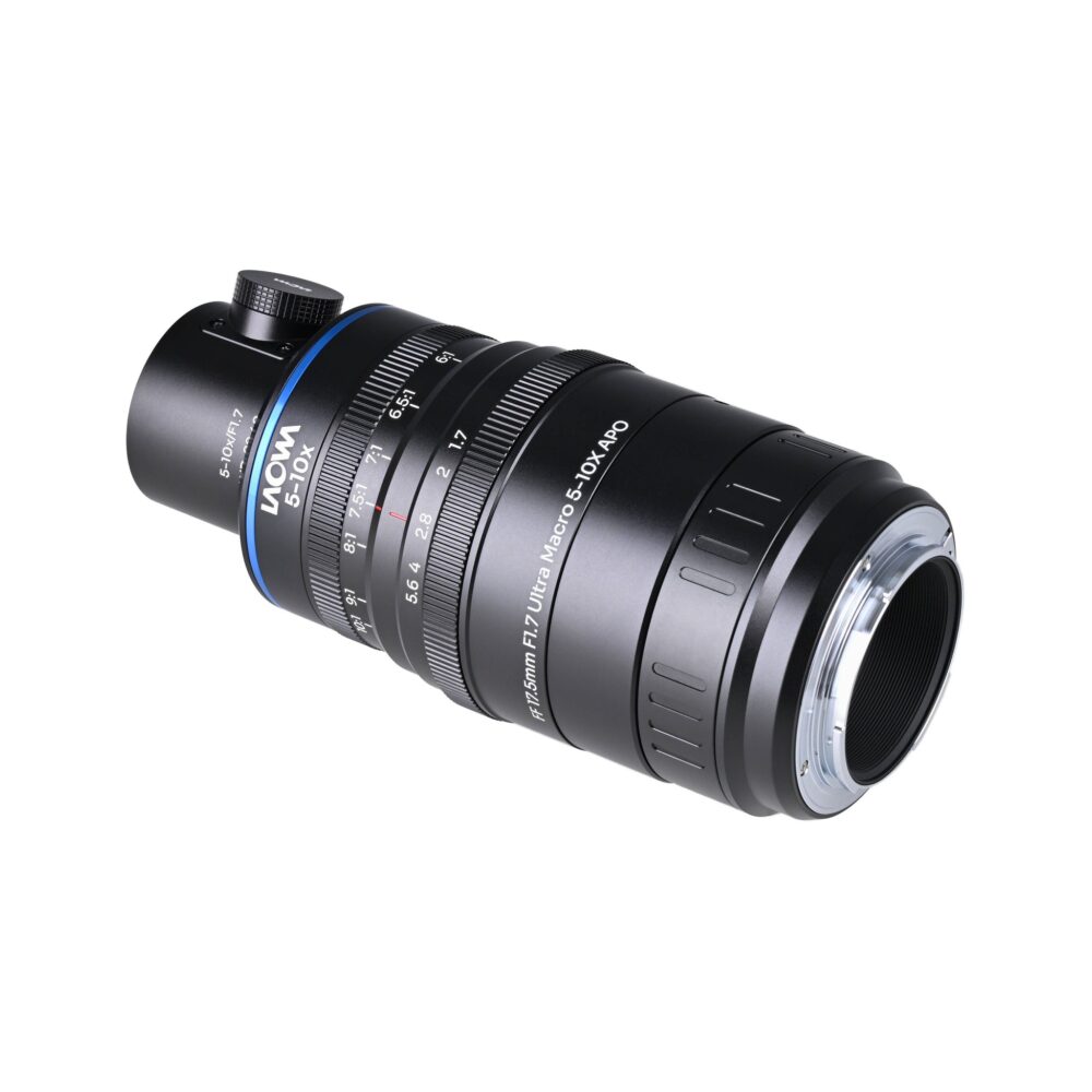 Laowa Aksen 17.5mm f/1.7 5-10X Ultra Macro APO Lens with Coaxial Illumination - FE mount