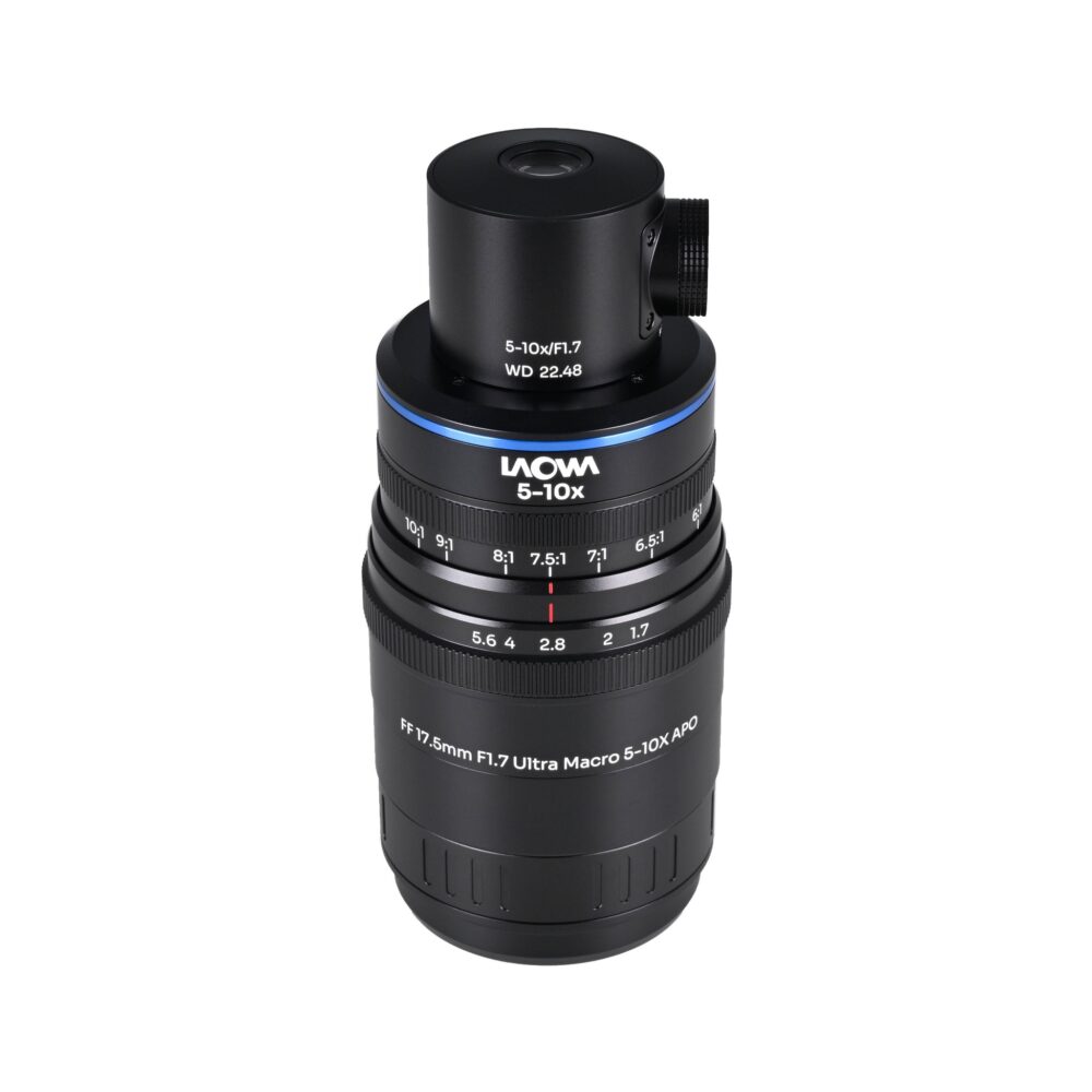 Laowa Aksen 17.5mm f/1.7 5-10X Ultra Macro APO Lens with Coaxial Illumination - FE mount