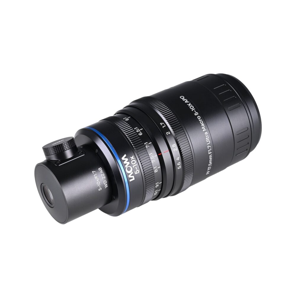 Laowa Aksen 17.5mm f/1.7 5-10X Ultra Macro APO Lens with Coaxial Illumination - FE mount