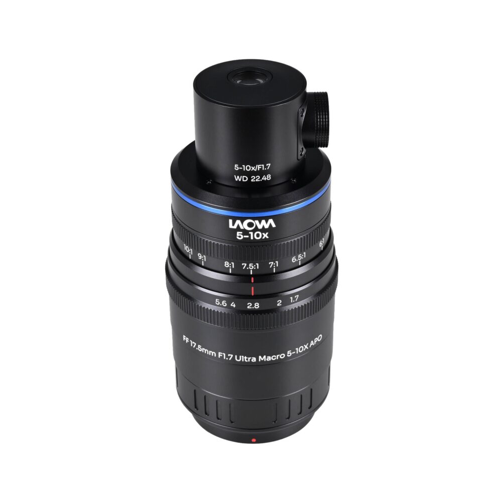 Laowa Aksen 17.5mm f/1.7 5-10X Ultra Macro APO Lens with Coaxial Illumination (FUJIFILM X)