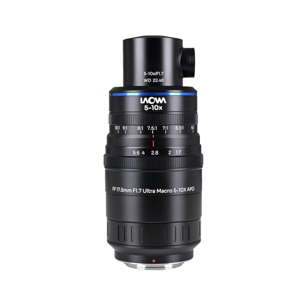 Laowa Aksen 17.5mm f/1.7 5-10X Ultra Macro APO Lens with Coaxial Illumination (FUJIFILM X)