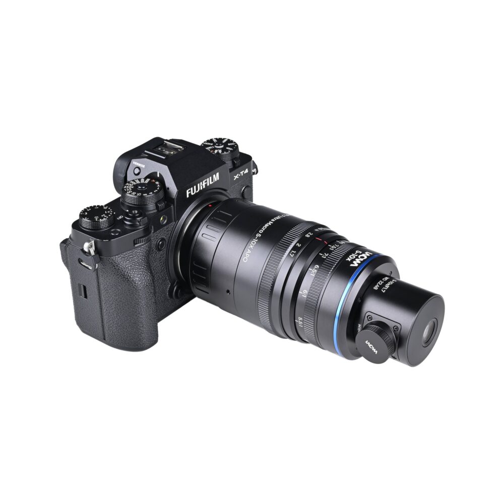 Laowa Aksen 17.5mm f/1.7 5-10X Ultra Macro APO Lens with Coaxial Illumination (FUJIFILM X)